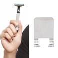 thumbnail image 4 of Shower Hook, Hollow  Holder  Edges  Hanger Stand Stainless Steel  For Bathroom For Kitchen, 4 of 8