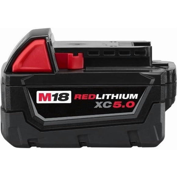 Milwaukee 48-11-1850 M18 Redlithium XC5.0 Batterie à Capacité Prolongée