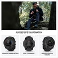 thumbnail image 2 of Garmin Instinct® 3 Tactical Edition, 50mm, AMOLED Display, Rugged Outdoor GPS Smartwatch, 2 of 7