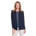 thumbnail image 1 of Karen Scott Women's Cascading Cardigan, 1 of 6