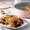 thumbnail image 4 of Tramontina All in One Plus Pan, 5 Quart Aluminum Ceramic Non Stick - Blush, 4 of 12