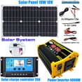thumbnail image 5 of 4000W 220V Solar Panel Kit Complete Solar Power Generator Home Grid System, 5 of 5