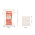 thumbnail image 5 of Maytalsory 50PCS/Bag Makeup Pads Soft Cotton Facial Eye Cosmetics Remover Portable Travel Drawstring Holder Make Up Remove 6 * 5cm 1Set, 5 of 5