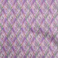 thumbnail image 1 of oneOone Tissu Flex Coton Violet Abstrait Matériel de Robe Tissu Imprimé Tissu au Mètre 40 Pouces de Large, 1 of 4
