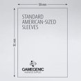 thumbnail image 4 of 2 Packs Gamegenic Matte Board Game Sleeves 50ct Standard American Size Card Sleeves Individual Pack, 4 of 5