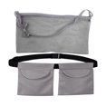 thumbnail image 1 of Support de Vidange Réglable avec Design en Maille de Douche Double Pochette de Vidange Personnel Gris, 1 of 8