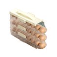 thumbnail image 2 of Pisexur Porte de Réfrigérateur Support Roulant Supportant Boîte de Rangement Réfrigérateur Empilable avec Boîte Portable Boîte de Cuisine, 2 of 3