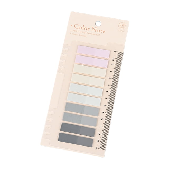 Affordablo Deals of the Week School Supplies for Kids Index Marker Sticker Morandi Translucent Creative Notes Students Focus On Note Classification Notes N Times