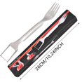 thumbnail image 5 of "Silver Purpose Watermelon With Fork Ideal For Cutting & Serving Watermelon Ergonomic Handle Must Have For Summer Gatherings", 5 of 5