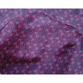thumbnail image 4 of oneOone Silk Tabby Fabric Leaves & Floral Block Decor Fabric Printed BTY 42 Inch Wide, 4 of 4