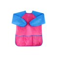 thumbnail image 1 of PVCS Children Waterproof Artist Painting Aprons Long Sleeve With 3 Pockets For Age 2-6 Gift for Kids, 1 of 8