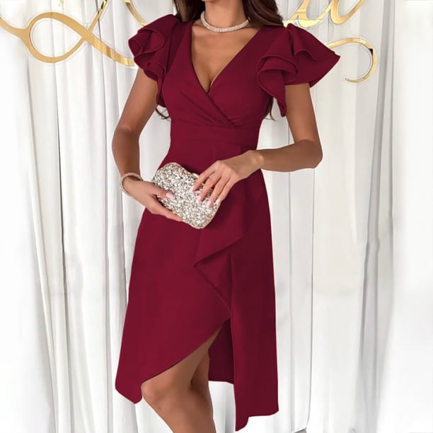fitted flare dress Fit & (White) Elle Zeitoune Michela Dress LC220733 Width:Extra Wide (EEE/EEEE) This stunning satin fit