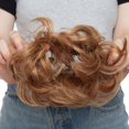 thumbnail image 3 of Mode Désordonné Extensions de Pain de Cheveux Scrunchies Cheveux Morceaux Donut Updo Queue de Cheval pour les Femmes, 3 of 6