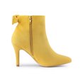 thumbnail image 3 of Unique Bargains Women's Pointed Toe Heel Side Ankle Stiletto Boots, 3 of 7