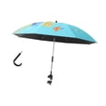 thumbnail image 4 of jinwen Baby Pram Umbrella Sun Protection Beach Umbrella for Golf Cart Bike Outdoors Blue Train, 4 of 9
