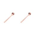 thumbnail image 2 of Ruiboury Exquisite Stainless Steel Mixing Spoon For Tea Essential For Tea Lovers Essential For Tea Drinking Stainless Steel Spoon cat paw rose gold 1 2Set, 2 of 6