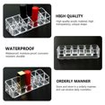 thumbnail image 4 of 3pcs Porte-Gloss Multifonctionnels Transparent Rouge à Lèvres d'Affichage Conteneurs, 4 of 7