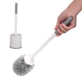 thumbnail image 4 of Toilet Bowl Brush And Compact Toilet Cleaner Brush Set For Bathroom Cleaning Long Handle Brush Compact Size For Storage And Organization, Czzoypi Toilet Bowl Brush And Compact, 4 of 7