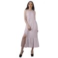 thumbnail image 1 of Moomaya Robe Imprimée Femme Fête Mariage Tenue de Fête Col Licou Robe Maxi en Rayonne, 1 of 4