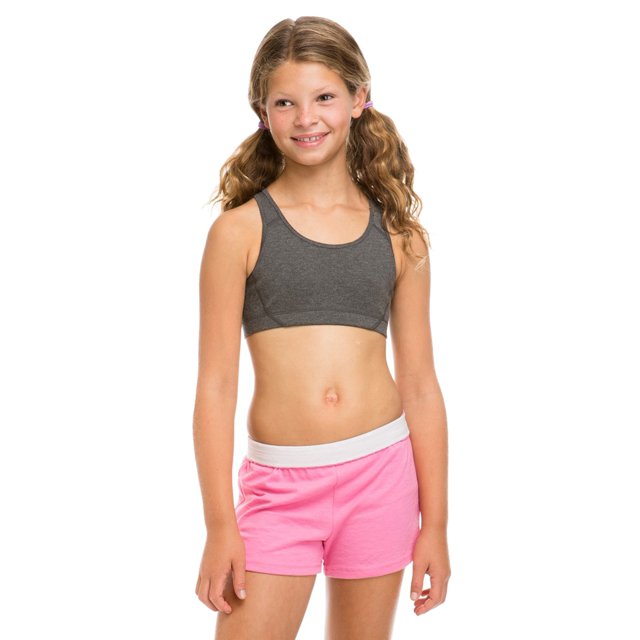 Soffe Girls Mid Impact Cheer Bra - 1210G