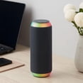 thumbnail image 2 of onn. Bluetooth Large Rugged Speaker with LED Lighting Effects, 2 of 5
