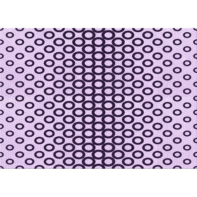 Ahgly Tapis Rectangulaire Lavable en Machine Intérieur Transitionnel Rebecca Violet, 2 Pieds x 3 Pieds