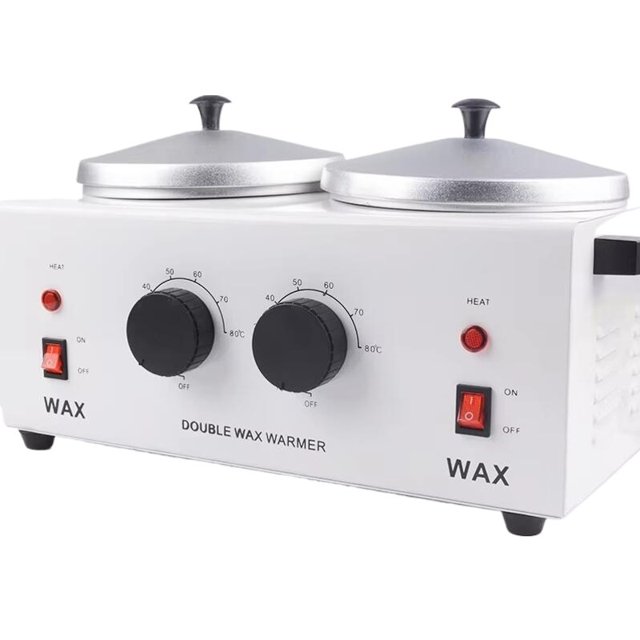 Electric Double Depilatory Wax Melting Heater Machine for Hair Removal SPA ,Fast Heating