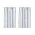 thumbnail image 2 of PRETXORVE Solid Color Curtains Living Room Bedroom Kitchen Partition Curtains Home Curtains, 2 of 9