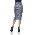thumbnail image 4 of White Mark Jupe Crayon Midi pour Femme, 4 of 5