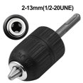 thumbnail image 2 of 2-13mm Keyless Drill Chuck, SDS Plus Adaptor Cordless Hammer Drill 1/2\" 20UNF, 2 of 11
