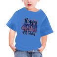 thumbnail image 3 of TopLLC Manches Courtes Col Rond Blouses & Chemises Chemises pour Enfants T-Shirt Graphique Manches Courtes Col Rond Crop Top pour 3-14 Ans Filles et Garçons T-Shirt Tee Blouse Fille, 3 of 4