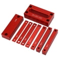 thumbnail image 3 of Aluminum Alloy Setup Bars, 100mm Length 9 Sizes Multifunctional Height Gauge Set  For Woodwork Measurement, 3 of 8