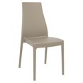 thumbnail image 1 of Compamia Chaise de Salle à Manger de Patio Miranda, Taupe, 1 of 11