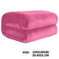 thumbnail image 2 of Solid Color Blanket Fleece Blanket Fleece Gift Yoga Cover Blanket French Fleece Blanket, 2 of 5