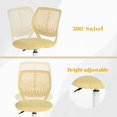 thumbnail image 3 of Homycasa Mesh Task Chair Office Chairs for Home Study Room Student with Ergonomic Breathable Seat, 3 of 9