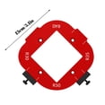 thumbnail image 3 of Outil de Profilage de Gabarit d'Angle pour Routeur de Menuiserie pour Coupe-Bois Bricolage, Machine de Taille d'Arc avec Métal, 3 of 4