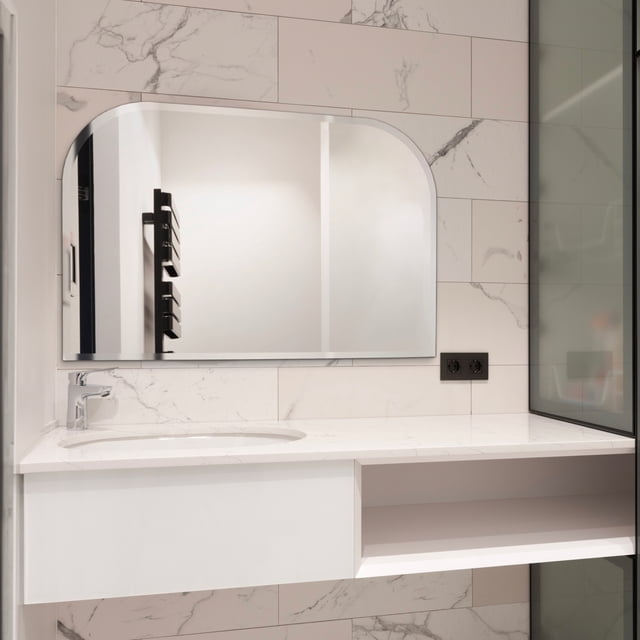 Mirrorize Canada 24x36 Frameless Arch Mirror