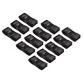 thumbnail image 1 of Unique Bargains 43.3' Non-Slip PU Tennis Racket Overgrip Tape Wraps with Hole Black 12 Pack, 1 of 7