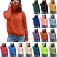 thumbnail image 1 of BiZtdJrK Womens Sun Protection Going Out Shirts with Face Mask Summer Breathable Long Sleeve Sunshirt Rash Guard Beach Tops Mint Green M Spring Savings, 1 of 5