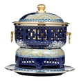 thumbnail image 1 of Elodie Shabu Hot Pot Chinese Hot Pot Old Beijing Hot Pot Portable Cooking Pot Practical B, 1 of 8