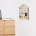 thumbnail image 4 of Hanging Wall Organizer Decorative Earth Key Box, Key Box Cabinet, Wall Mounted Seabird Sea tower, Key Room Organizer, 4 of 6
