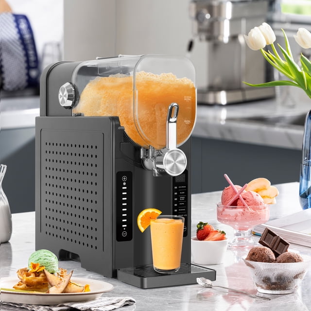 AECOJOY Frozen Drink Makers with 6 Preset Programs, Self-Cleaning Function Slushie Machine, Slushy Machine for Home