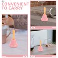 thumbnail image 3 of BRIGHTFUFU 3Pcs holiday bell Hand Bell Pink Iron for Shop Pet Training, 3 of 7