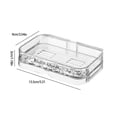 thumbnail image 3 of Cagogo under $5 Soap Dish, Suction Cup Soap Dish for Bathroom, Wall Mounted Soap Holder with Drainage, No Drill Soap Box for Shower, Double Layer Soap Dish for Sink, 3 of 6