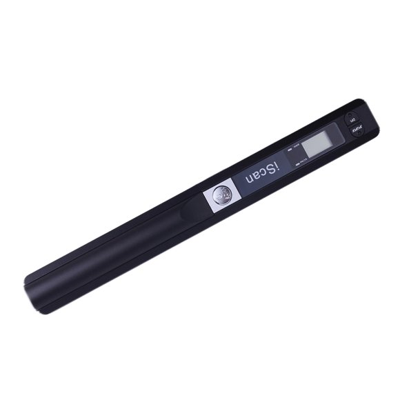Miulika Portable Scanner for A4 Document Photos 300/600/900DPI Support Micro 32G Card Black