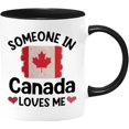 thumbnail image 1 of Fun Canadian Gift Mug Someone in Canada Loves Me Coffee Mug Gift from Family in Canada Long Distance Relationship Gift Boyfriend Girlfriend Coffee Mugs, 1 of 6