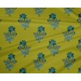 thumbnail image 4 of oneOone Polyester Lycra Fabric Leaves & Floral Block Print Sewing Fabric BTY 56 Inch Wide, 4 of 4