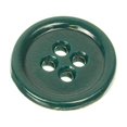 thumbnail image 2 of Mibo 12 Pcs Rond en Mélamine Buttons avec Rebord - 24 L (15 mm) - 4 Trous - Vert Chasseur, 2 of 2