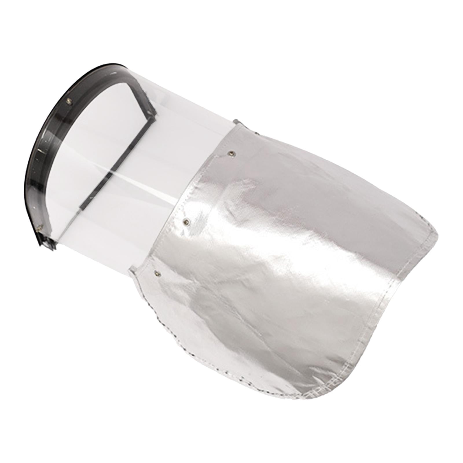koolsoo Fire Resistant Face Hood Anti Welding Face Protection Aluminum Foil Heat 3mm