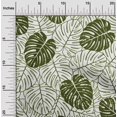 thumbnail image 2 of oneOone Georgette Viscose Olive Green Fabric Tropical Fabric For Sewing Printed Craft Fabric By The Yard 42 Inch Wide, 2 of 4